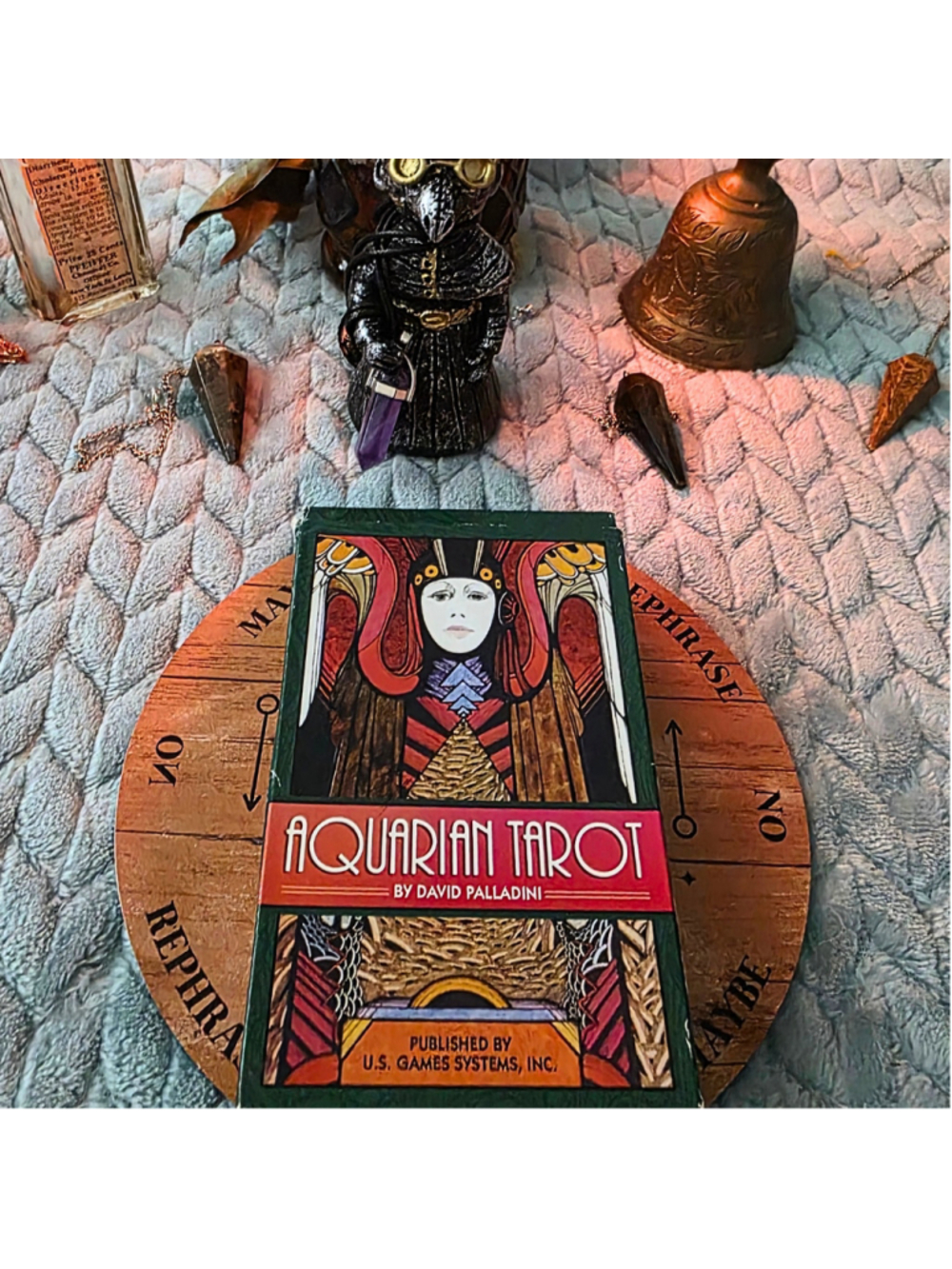 Aquarian Tarot Deck – Classic 78-Card Set by David Palladini (U.S. Games Systems